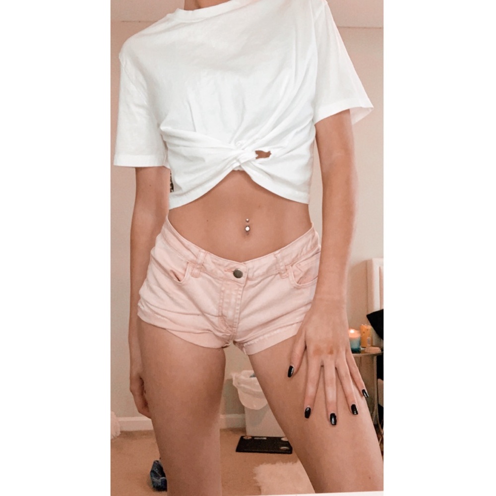 Pink shorts
